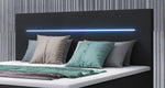 Lade das Bild in den Galerie-Viewer, Luxuriöses Boxspringbett Sejour: Komfort mit LED-Beleuchtung und cleverem Stauraum
