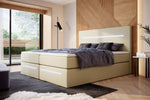 Lade das Bild in den Galerie-Viewer, Luxuriöses Boxspringbett Sejour: Komfort mit LED-Beleuchtung und cleverem Stauraum
