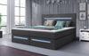 Luxuriöses Boxspringbett Sejour: Komfort mit LED-Beleuchtung und cleverem Stauraum