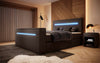 Luxus Boxspringbett Sejour: TV-Lift, RGB-Beleuchtung & Stauraum für modernen Schlafkomfort