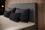 Lade das Bild in den Galerie-Viewer, Luxuriöses Boxspringbett Simple mit LED – Stoffbezug für Komfort &amp; Stil

