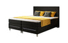 Luxuriöses Boxspringbett Simple mit LED – Stoffbezug für Komfort & Stil