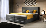 Lade das Bild in den Galerie-Viewer, Luxuriöses Boxspringbett Simple mit LED – Stoffbezug für Komfort &amp; Stil
