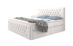Lade das Bild in den Galerie-Viewer, Sognare Boxspringbett mit Stauraum: Luxuriöser Schlaf, Praktische Ablage, Elegantes Kunstleder
