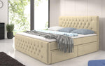 Lade das Bild in den Galerie-Viewer, Sognare Boxspringbett mit Stauraum: Luxuriöser Schlaf, Praktische Ablage, Elegantes Kunstleder
