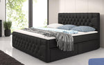 Lade das Bild in den Galerie-Viewer, Sognare Boxspringbett mit Stauraum: Luxuriöser Schlaf, Praktische Ablage, Elegantes Kunstleder
