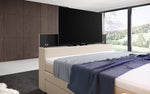 Lade das Bild in den Galerie-Viewer, Luxuriöses Sonino Boxspringbett mit TV-Lift, RGB-Beleuchtung und Stauraum
