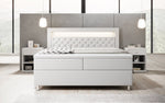 Lade das Bild in den Galerie-Viewer, Luxus Boxspringbett Tesero mit Integriertem Stauraum, USB-Ladeanschlüssen und RGB-LED-Beleuchtung
