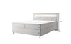 Luxus Boxspringbett Tesero mit Integriertem Stauraum, USB-Ladeanschlüssen und RGB-LED-Beleuchtung