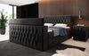 Luxuriöses Boxspringbett Velano mit Integriertem TV-Lift und Praktischem Stauraum