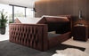 Luxuriöses Velano Boxspringbett mit Integriertem TV-Lift und Praktischem Stauraum