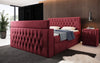 Luxuriöses Boxspringbett Velano mit Integriertem TV-Lift und Praktischem Stauraum