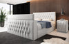 Luxuriöses Velano Boxspringbett mit Integriertem TV-Lift und Praktischem Stauraum