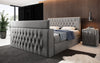 Luxuriöses Boxspringbett Velano mit Integriertem TV-Lift und Praktischem Stauraum