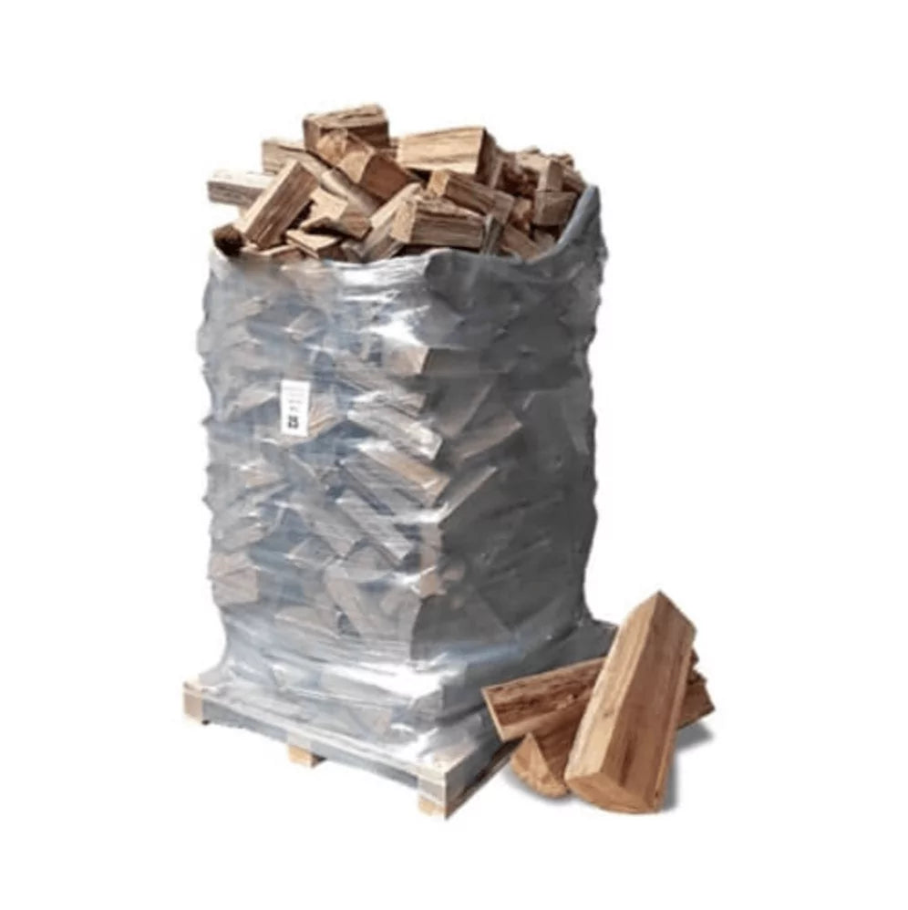 Premium Ofenbrennholz 40 cm Scheite, Extra Trocken, 2,4 SRM Heizwert auf Palette