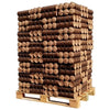 Dichte Heizholzpalette 960 kg – Premium Hartholz und Nadelholz für effiziente Wärme