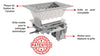 Folaca Pelletkessel mit Selbstreinigendem Tiegel und Ascheverdichter 19 kW