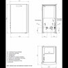 Tonnara Pelletkessel mit Selbstreinigendem Tiegel und Aschekompaktor, 16 kW