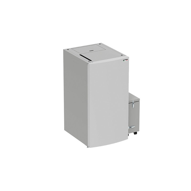 Vinti-Legna Pelletkessel mit Selbstreinigender Brennschale und Ascheverdichter 27 kW