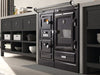 Nestor Martin S45 Gasofen Vintage Gusseisen Schwarz 10,5 kW Heizleistung