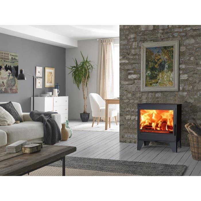 Effizienter Holzofen für Häuser: Stilvolles Design, hohe Heizleistung