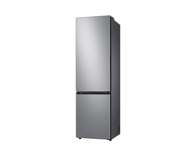 Samsung Bespoke Kühl-Gefrierkombination, 387L, Edelstahl Look, No Frost+, SpaceMax