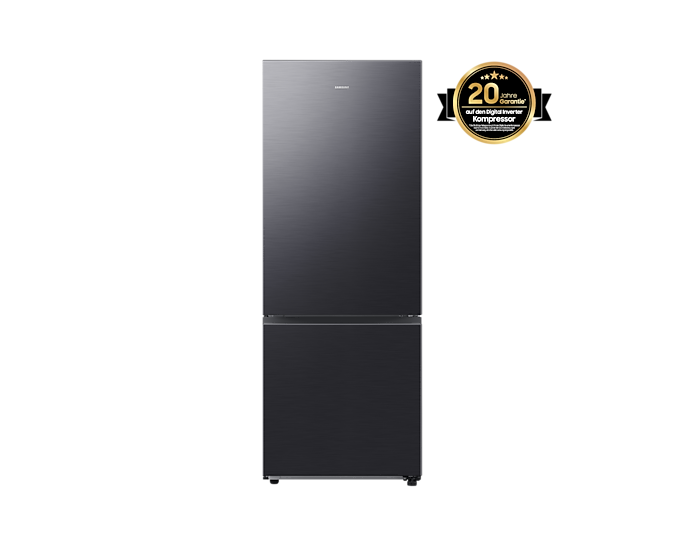 Samsung RB6000D Kühl-Gefrierkombination Schwarz mit AI Energy, SpaceMax, No Frost+