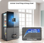 Lade das Bild in den Galerie-Viewer, Samsung RF9000 French Door Kühlschrank: See-Thru, Beverage Center, Dual Ice
