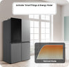 Samsung RF9000 French Door Kühlschrank: See-Thru, Beverage Center, Dual Ice