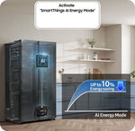 Lade das Bild in den Galerie-Viewer, Samsung Side-by-Side Kühlschrank: Großzügiger 583L SpaceMax, AI Energy Mode, No Frost+
