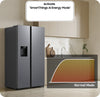 Samsung Bespoke Side-by-Side Kühlschrank: Schwarz, Autom. Tür, Wassertank, SmartThings, No Frost+