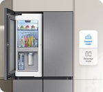 Lade das Bild in den Galerie-Viewer, Samsung RF9000 French Door Kühlschrank: See-Thru, Beverage Center, Dual Ice
