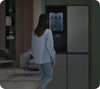 Samsung RF9000 French Door Kühlschrank: See-Thru, Beverage Center, Dual Ice