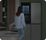 Lade das Bild in den Galerie-Viewer, Samsung RF9000 French Door Kühlschrank: See-Thru, Beverage Center, Dual Ice
