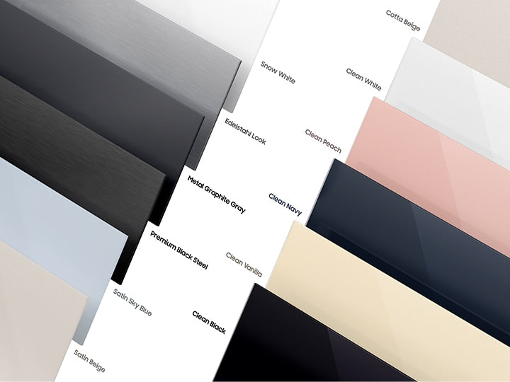 Samsung Bespoke Kühl-Gefrierkombination, 387L, Edelstahl Look, No Frost+, SpaceMax