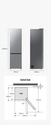 Samsung Kühl-Gefrierkombination: SpaceMax, No Frost+, A-20% Energieeffizienz, AI Energy