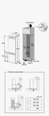 Samsung BRB80F Einbau Kühl-Gefrierkombination: Twin Cooling, AI Energy, No Frost