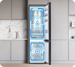 Lade das Bild in den Galerie-Viewer, Samsung BESPOKE 387L Kühl-Gefrierkombination: Smarter Twin Cooling+, AI Energy Modus Schwarz
