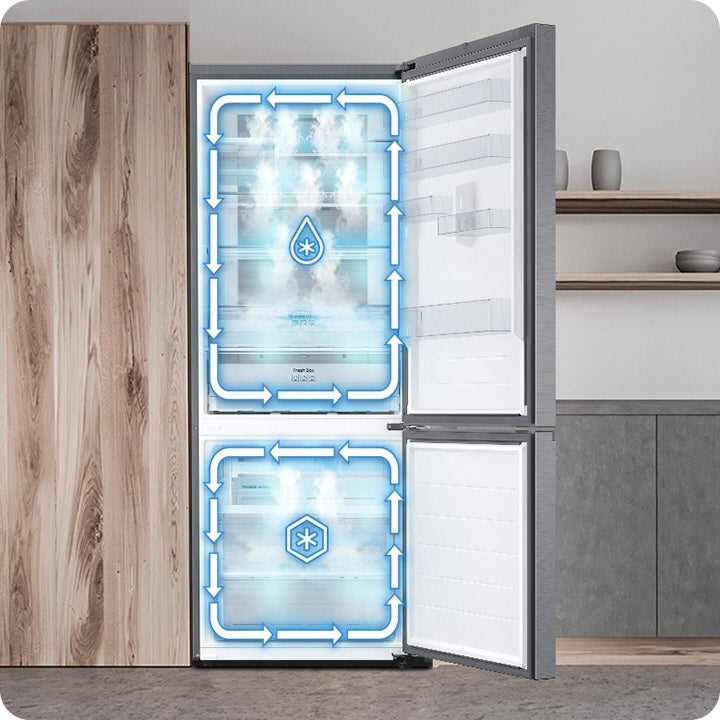Samsung RB6000D Kühl-Gefrierkombi, 538L, SpaceMax, No Frost+, AI Energy Mode