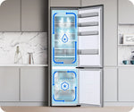 Lade das Bild in den Galerie-Viewer, Samsung Kühl-Gefrierkombination: SpaceMax, No Frost+, A-20% Energieeffizienz, AI Energy
