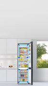 Samsung SpaceMax Kühl-Gefrierkombination: AI Energy, No Frost+, 390L, Schwarzstahl
