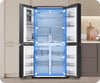 Samsung Bespoke AI French Door Kühlschrank, AI Home, Hybridkühlung, SpaceMax, Dual-Eismacher, Glam Charcoal