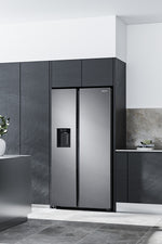 Lade das Bild in den Galerie-Viewer, Samsung RS8000C Side-by-Side Kühlschrank: AI Energy, 634L, Wassertank, Silber
