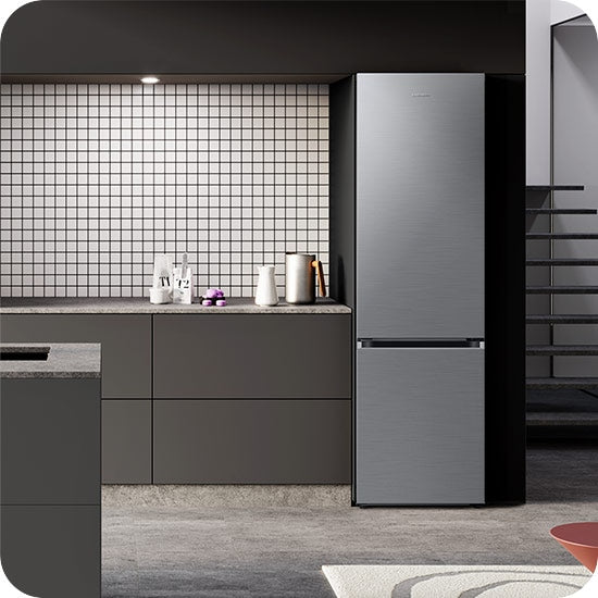 Samsung Kühl-Gefrierkombination: SpaceMax, No Frost+, A-20% Energieeffizienz, AI Energy