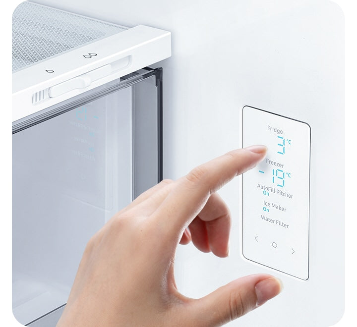 Samsung French Door Kühlschrank 649L mit AI Energy, Autofill & Eiswürfelbereiter