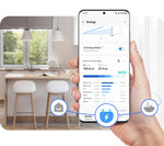 Lade das Bild in den Galerie-Viewer, Samsung SpaceMax AI Energy Kühl-Gefrierkombination, 390L, No Frost+, 2 Meter Design

