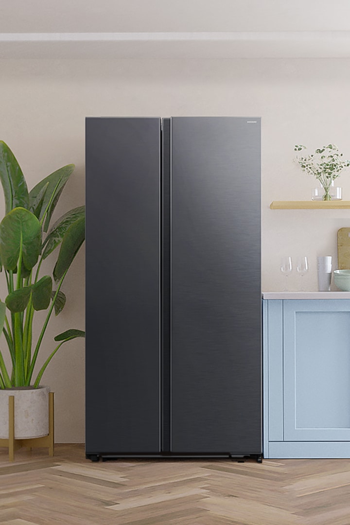 Samsung Side-by-Side Kühlschrank: Großzügiger 583L SpaceMax, AI Energy Mode, No Frost+