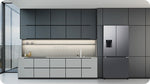 Lade das Bild in den Galerie-Viewer, Samsung RF5000C French Door Kühlschrank, 495L, SmartThings AI, No Frost, Edelstahl-Optik
