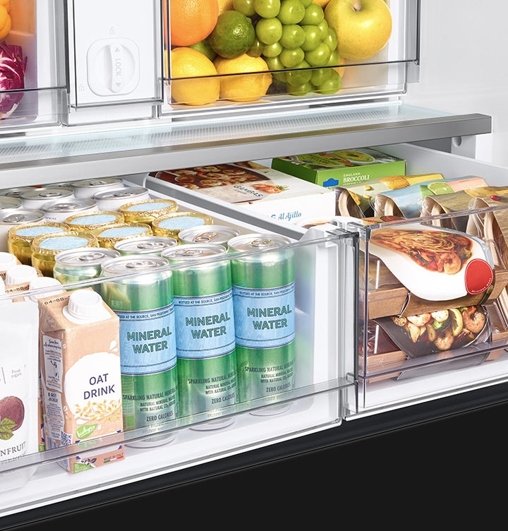 Samsung French Door SpaceMax™ Kühlschrank mit Beverage Center, Dual Ice Maker, SmartThings