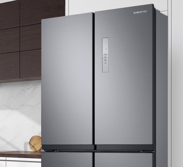 Samsung RF48A400EM9/EG French Door Kühlschrank: 488L, Twin Cooling Plus, No Frost, Edelstahl-Look